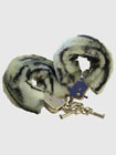 Cozy Cuffs Zebra Fur Love Cuffs